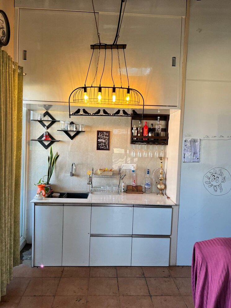 Kitchen, raviraj-yellow-blossoms 2 Bedroom 1252 Sq.Ft. Penthouse In Ghorpadi Pune 7404676