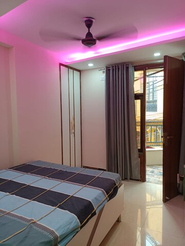 Bedroom in 3 BHK Builder Floor at Mahavir Enclave – for Sale