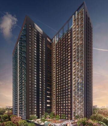 3.5 BHK Apartment – Exterior View View at Puravankara Purva Atmosphere, Thanisandra Main Road - for Sale