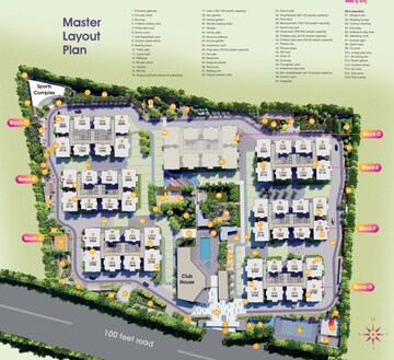 Master Plan in 3.5 BHK Apartment at Vision Arsha, Tellapur – for Sale