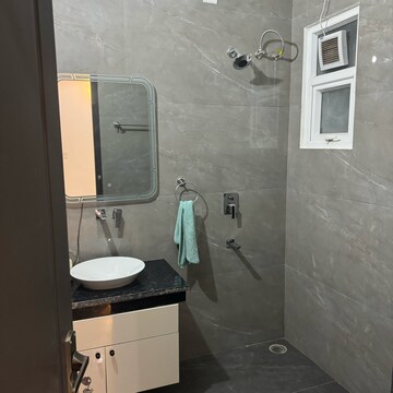 Bathroom in 3 BHK Builder Floor at Mullanpur – for Sale