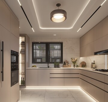 Kitchen in 4 BHK Villa at Sobha Crystal Meadows, Sarjapur Road – for Sale
