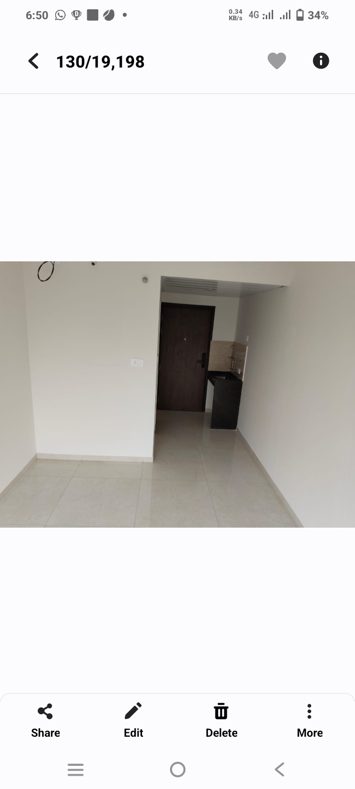 Studio Apartment For Rent in VJ IndiLife Pashan Pune  7405934