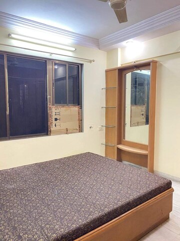 Bedroom in 1 BHK Apartment at Shree Krishna Elegance, Vasai East – for Sale