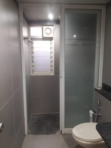 Bathroom in 3 BHK Apartment at Vaishnavi Splendour, New Bel Road – for Rent