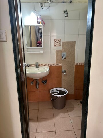 Bathroom in 1 BHK Apartment at Neelkanth Heights Shivai Nagar, Shivai Nagar – for Sale