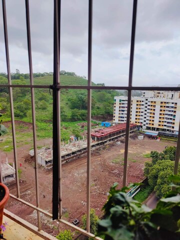 Balcony in 2 BHK Apartment at Magarpatta Daffodils Apartment, Hadapsar – for Sale