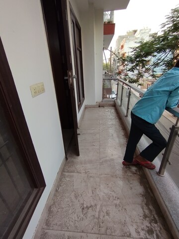 Balcony in 3 BHK Builder Floor at Chattarpur – for Sale