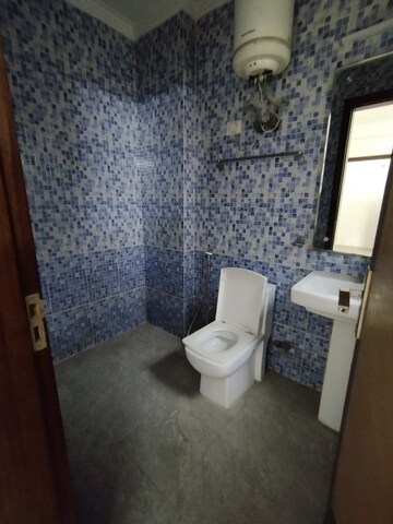 Bathroom in 3 BHK Builder Floor at Chattarpur – for Sale