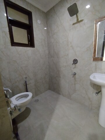 Bathroom in 3 BHK Builder Floor at Chattarpur – for Sale
