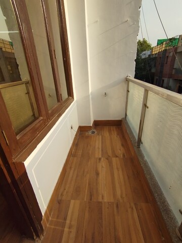 Balcony in 3 BHK Builder Floor at Chattarpur – for Sale