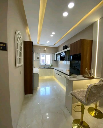 Kitchen in 3 BHK Builder Floor at Kharar Landran Road – for Sale