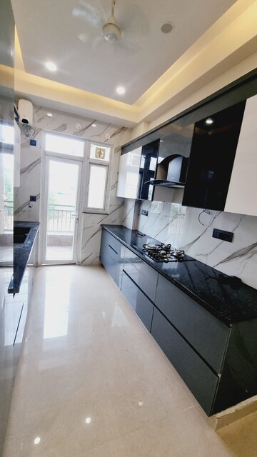 Kitchen in 3 BHK Builder Floor at Sushant Lok 2, Sector 57 – for Sale