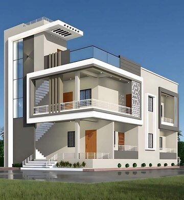  Plot – Exterior View View at Vasant Enclave, Chaprana Colony - for Sale