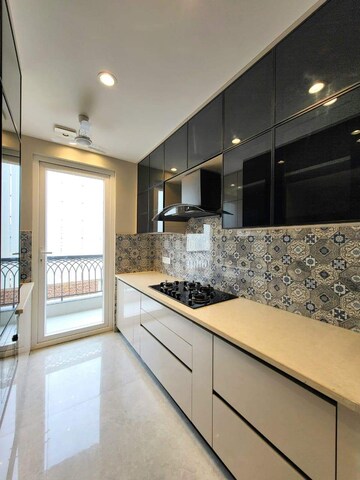 Kitchen in 3 BHK Builder Floor at Ansal API Esencia, Sector 67 – for Sale