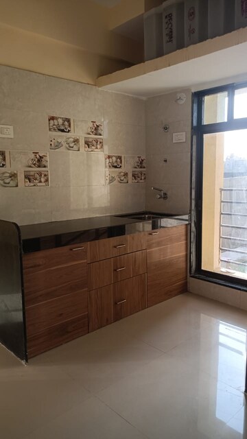 Kitchen in 1 BHK Apartment at Frenny Platinum Tower, Vasai East – for Sale