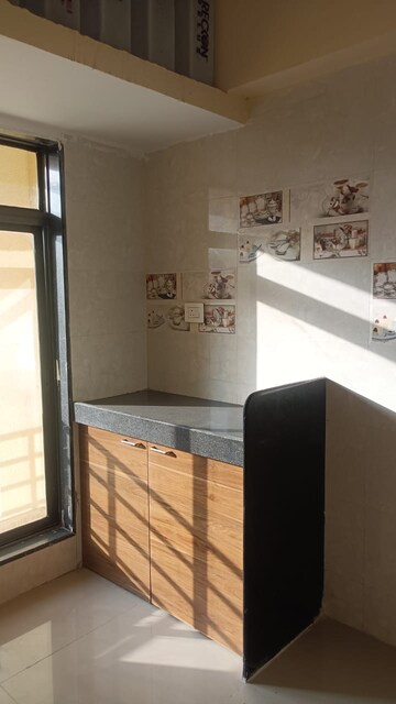 Kitchen in 1 BHK Apartment at Frenny Platinum Tower, Vasai East – for Sale