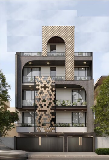 3.5 BHK Apartment – Exterior View View at Ascent Laxmi Villas, Raj Nagar Extension - for Sale