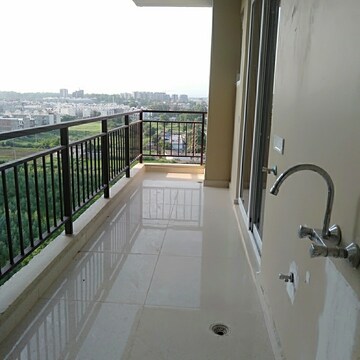 Balcony in 3 BHK Apartment at Maya Green Lotus Saksham, International Airport Road – for Sale