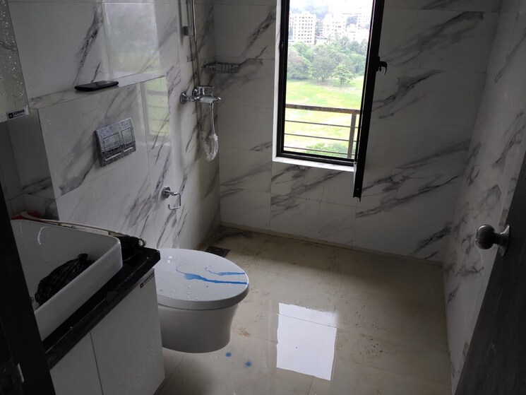 Bathroom, risland-the-icon 3 Bedroom 940 Sq.Ft. Apartment In Dhokali Thane 7410767