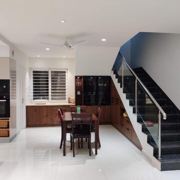 Staircase in 3 BHK Villa at Ashoka A La Maison Greens Phase II, Kompally – for Sale