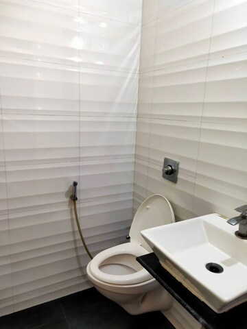 Bathroom in 1 BHK Apartment at Hiranandani Estate Astoria, Ghodbunder Road – for Sale
