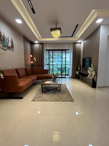 Living Room in 3 BHK Apartment at Unique Legacy Royale, Keshav Nagar – for Sale