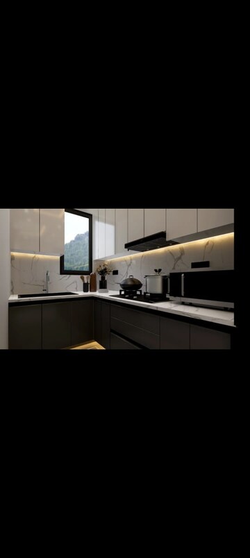Kitchen in 2 BHK Apartment at Ambesten Twin Corsage, Sector 1 Greater Noida – for Sale