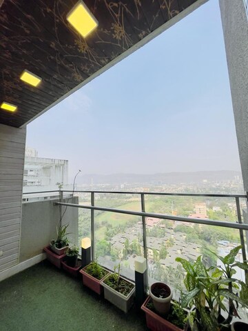 Balcony in 3 BHK Apartment at Lake Home, Powai – for Sale