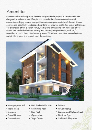 5 BHK Villa – Exterior View View at Kardanur - for Sale