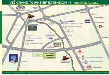  Plot – Map Location View at Pudukkottai nh - for Sale