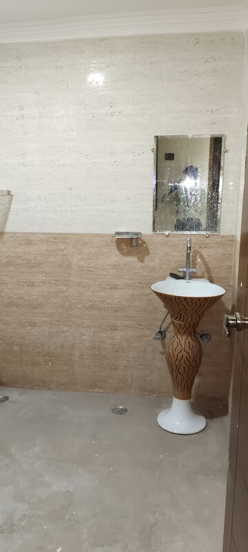 Bathroom in 3 BHK Builder Floor at Chattarpur – for Sale