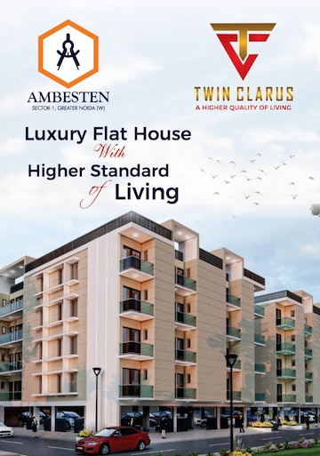 2 BHK Builder Floor For Resale in Ambesten Twin County Noida Ext Sector 1 Greater Noida  7411970