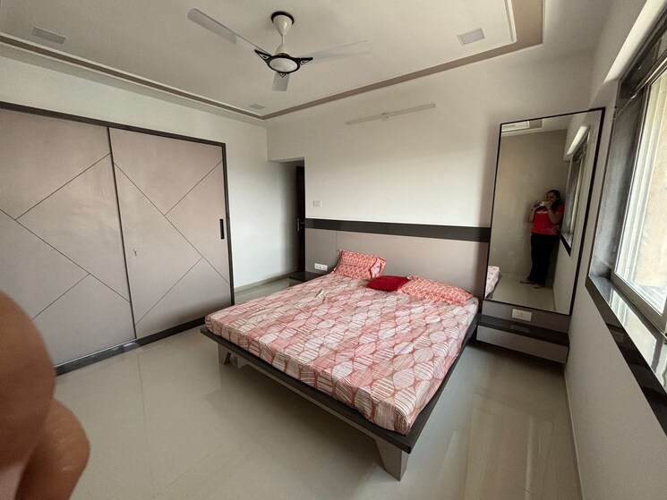 Bedroom, makwana-ishanand 2 Bedroom 1000 Sq.Ft. Apartment In Wanowrie Pune 7412764