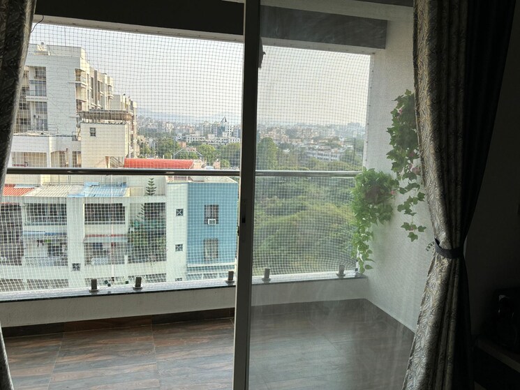 Balcony, makwana-ishanand 2 Bedroom 1000 Sq.Ft. Apartment In Wanowrie Pune 7412764