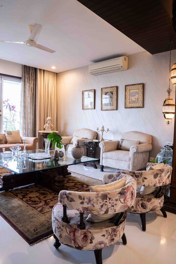 Living Room in 4 BHK Apartment at Sector 18, Dwarka – for Sale