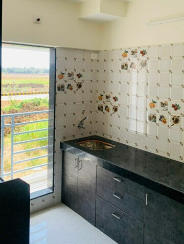 Kitchen in 1 BHK Apartment at Delight Green View Apartment, Nalasopara West – for Sale