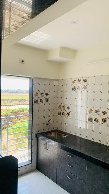 Kitchen in 1 BHK Apartment at Delight Green View Apartment, Nalasopara West – for Sale