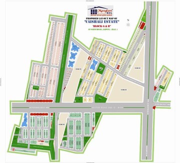  Plot For Sale in Manglams Vaishali Estate, Vaishali Nagar