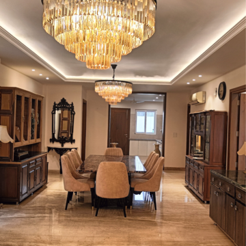 Living Room in 5 BHK Builder Floor at North Mullanpur – for Sale