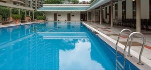 Swimming Pool in 4 BHK Villa at T Bhimjyani Neelkanth Woods, Manpada – for Sale