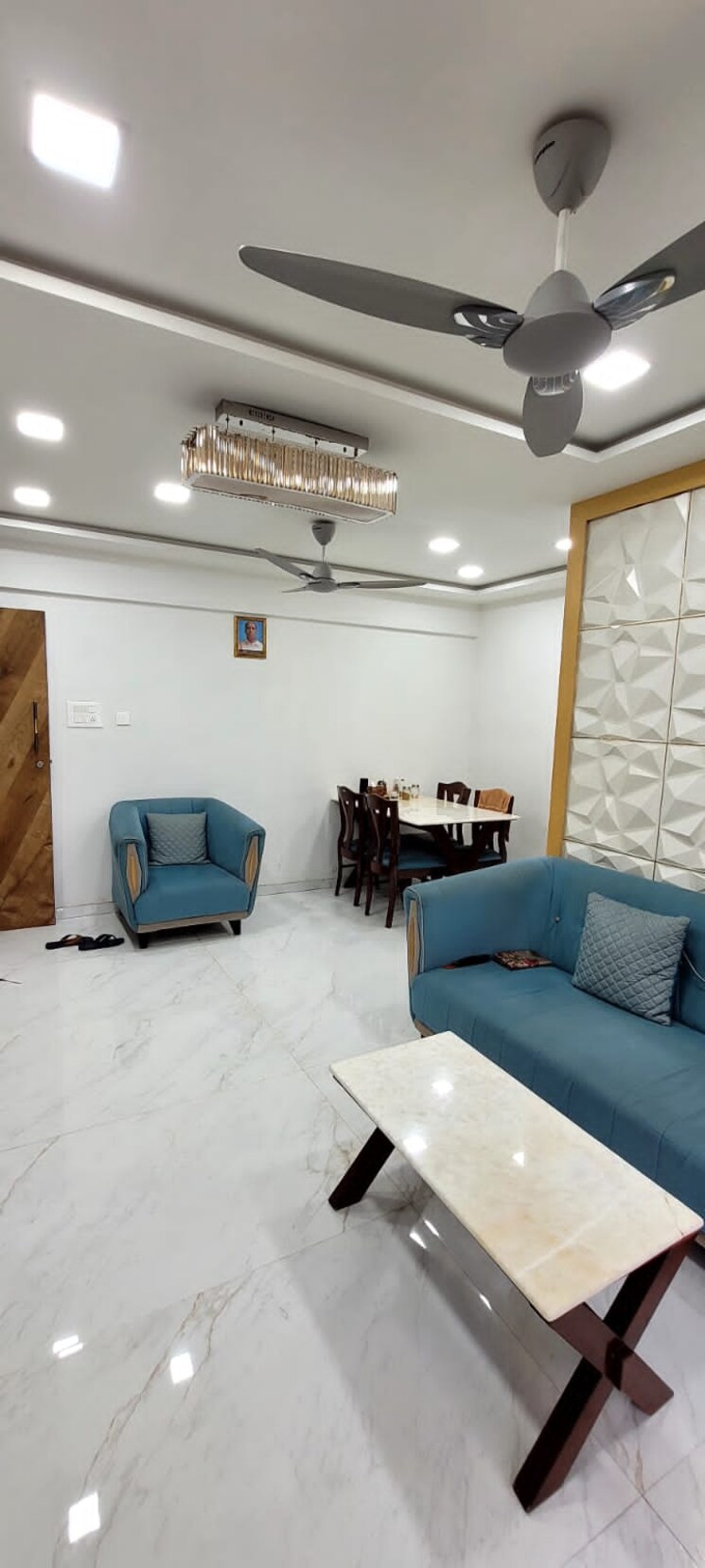 Living Room, joshi-suyojit-chs 1 Bedroom 556 Sq.Ft. Apartment In Naupada Thane 7415516