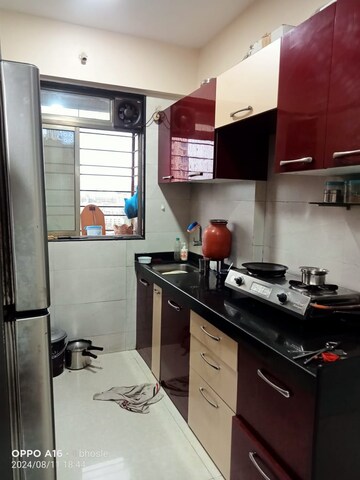 Kitchen in 1 BHK Apartment at Chandak Sparkling Wing, Dahisar East – for Sale
