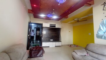Living Room in 2 BHK Apartment at Cosmos Jewels, Ghodbunder Road – for Sale