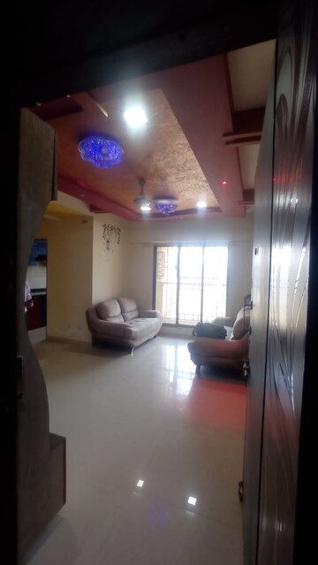 Living Room in 2 BHK Apartment at Cosmos Jewels, Ghodbunder Road – for Sale