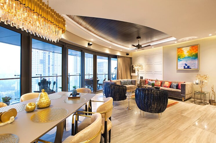 Gym, sea-sequence 4 Bedroom 2500 Sq.Ft. Apartment In Worli Mumbai 7417026