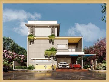 5 BHK Villa – Exterior View View at Visara Srivari Meadows, Mokila - for Sale