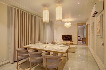 Living Room in 5 BHK Apartment at New Chandigarh – for Sale