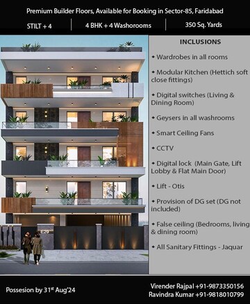  Plot – Exterior View View at Sector 85 - for Sale