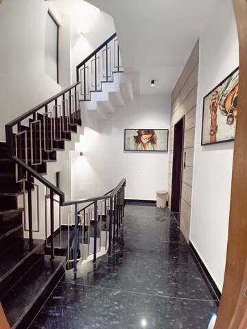 Staircase in 3 BHK Builder Floor at Ansal Sushant Aquapolis, Dundahera – for Sale
